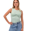 Twist Body Suit - Mint Green