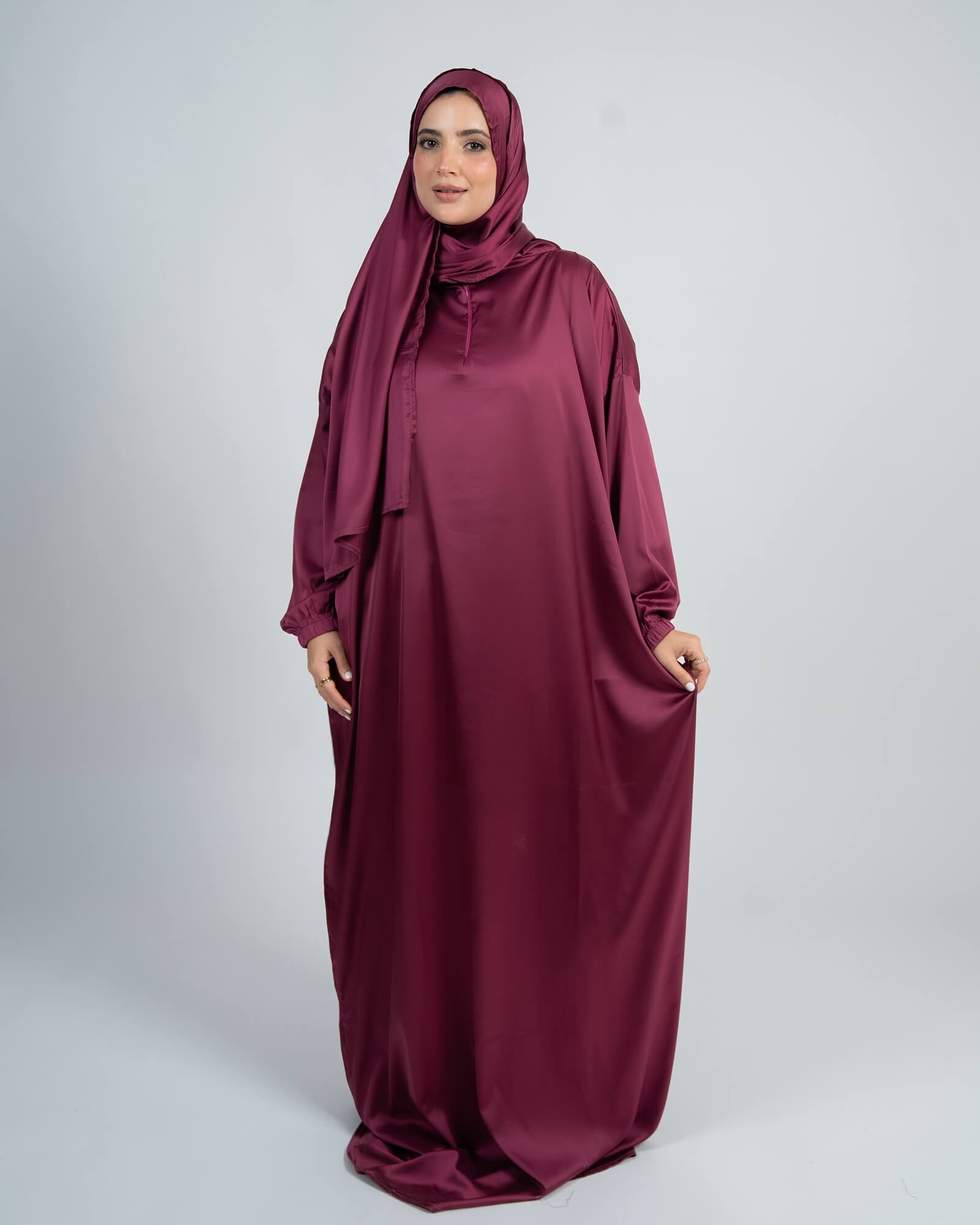Tie Shop | Isdal | Plain Satin | One-Piece Isdal 