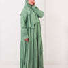 Plain Viscose Isdal Dress - Mint Green