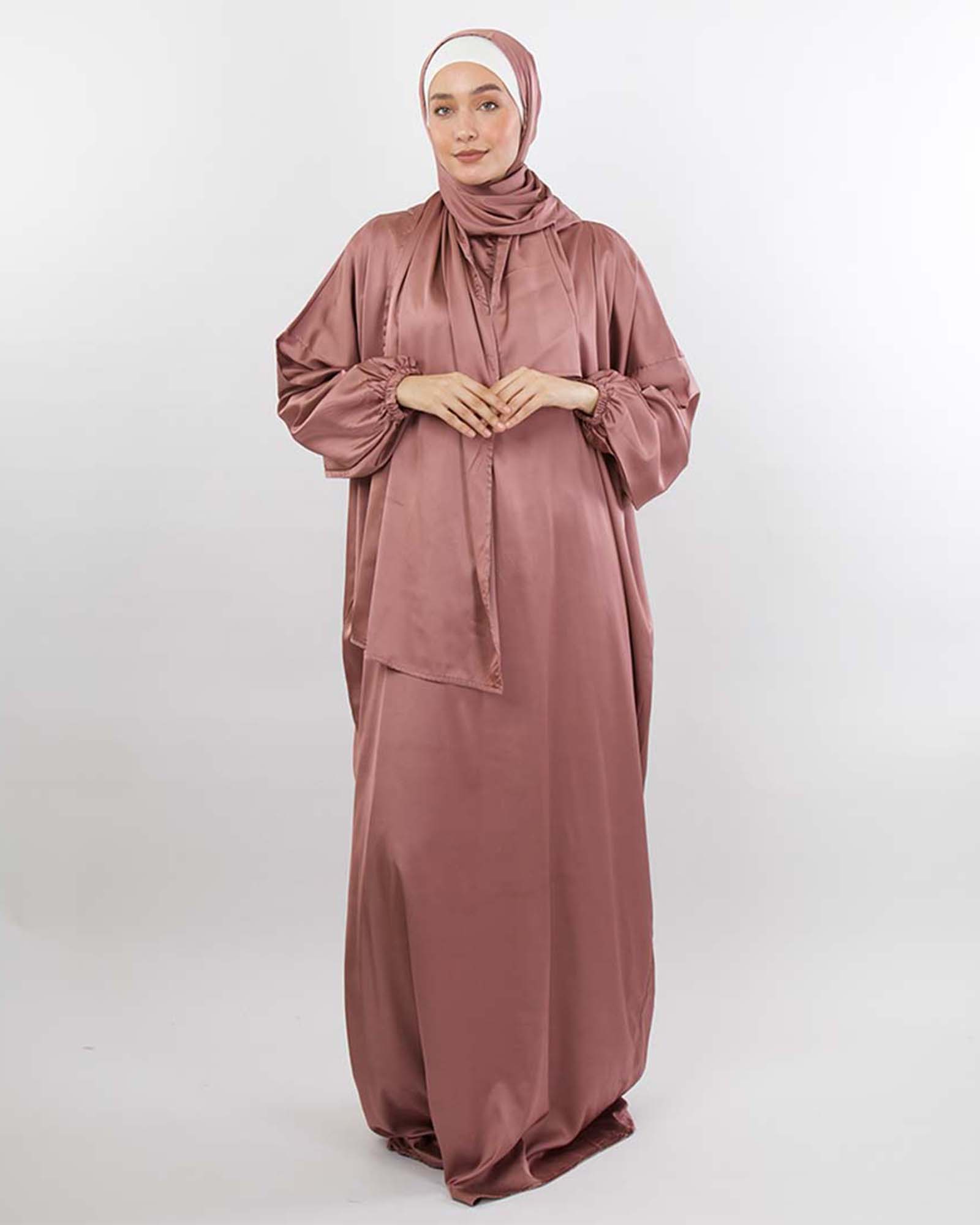 Plain Satin Isdal, اسدال ستان, Pink, بينك Tie Shop