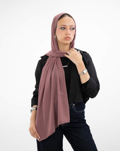 Shimmery Chiffon Scarf