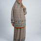 Printed Viscose Isdal Two Pieces