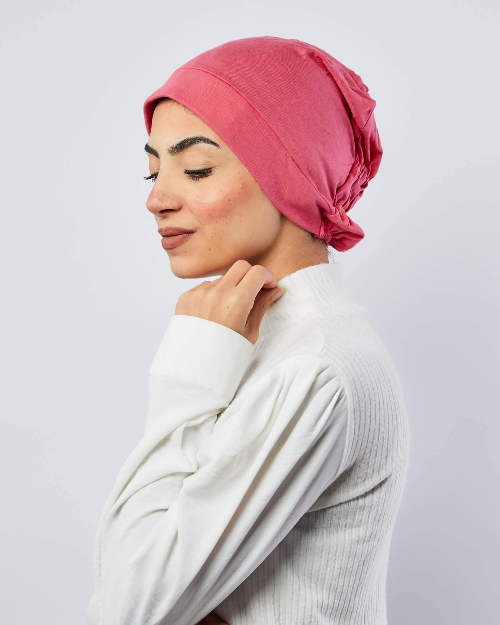 Tie Shop | Cotton Elastic Bonnet | بونية قطن  - بونية 