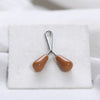 Clips Pin - Brown