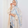 Kufie Beauty - White - Baby Blue