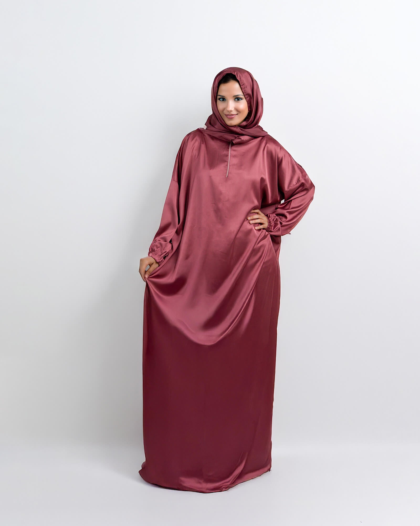 Tie Shop | Isdal | Plain Satin | One-Piece Isdal 