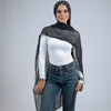 Marble scarf - Black