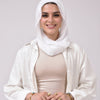 Easy Chiffon Scarf - Off-White