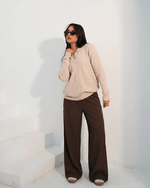 Tie Shop | Women’s Relaxed Fit Pants – Elegant Style