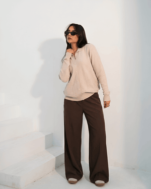 Tie Shop | Women’s Relaxed Fit Pants – Elegant Style