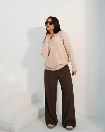 Tie Shop | Women’s Relaxed Fit Pants – Elegant Style