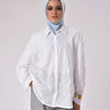 Flowery Shirt - White-