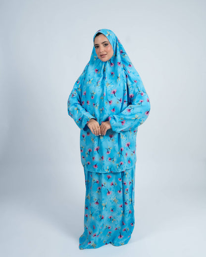 Printed Viscose Isdal Two Pieces