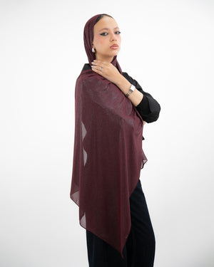 Shimmery Chiffon Scarf