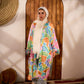 Printed Satin Kimono
