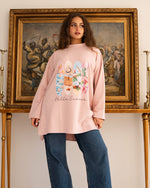 Printed Comfy Shirt | Most suitable blouse for women | Tie Shop | Light Pink