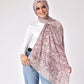 Printed crinkled