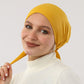 Tie Shop | No Thread Bonnet With Ribbon	بونية قطن - بونية تحت الايشارب - بونية تحت الطرحة -بونية - باندانا قطن - باندنا تحت الايشارب -  باندنا تحت الطرحة - باندنا