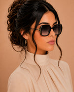 Sleek Women's Sunglasses | Stylish Fashion Eyewear | Tie Shop | Black