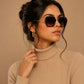 Riviera Women's Sunglasses | Stylish Fashion Eyewear | Tie Shop | Black