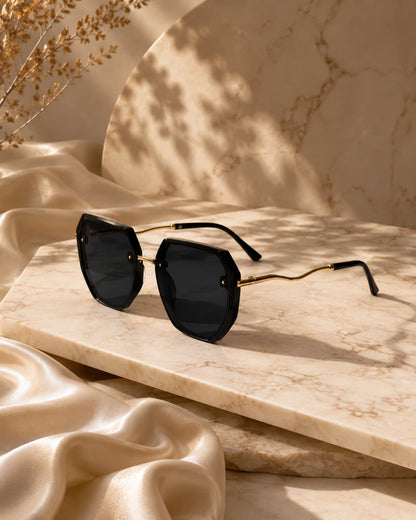 Riviera Women's Sunglasses | Stylish Fashion Eyewear | Tie Shop | Dark Burgundy