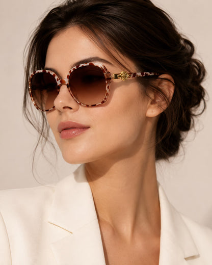Milan women's sunglasses | Tie Shop | Brown