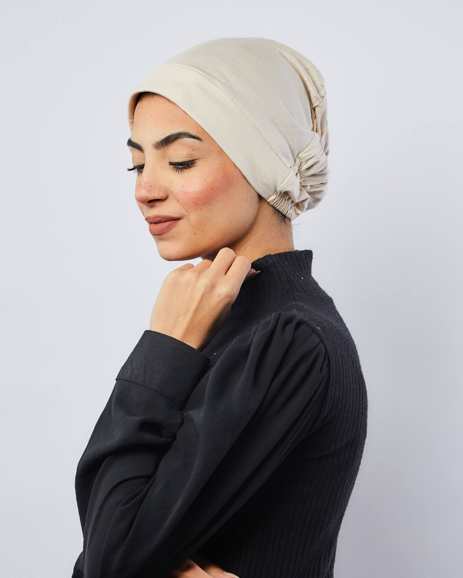 Tie Shop | Cotton Elastic Bonnet | بونية قطن  - بونية 