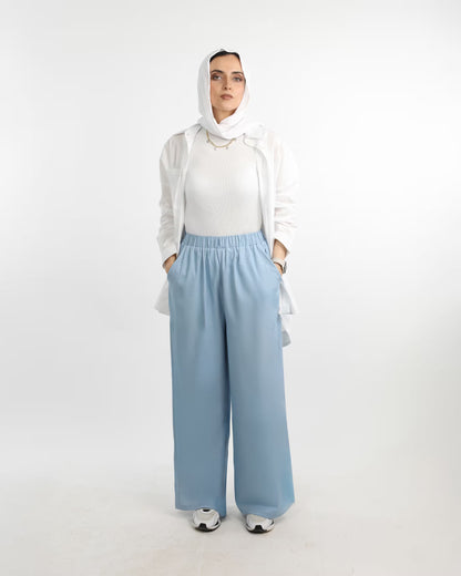 Flowy Denim Pants