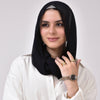 Easy Chiffon Scarf - Black