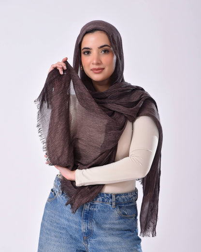 Tie Shop | Thailand Scarf Hijab for Women | Deep Mocha