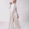 Flaxen Pants - Beige