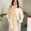 Frosty Shawl - Light Beige