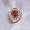 Magnatic Pins - Ruby Red