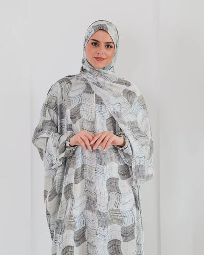 Printed Satin Isdal
