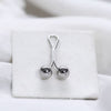 Clips Pin - Silver Grey