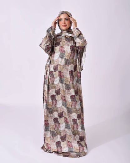 Printed Satin Isdal