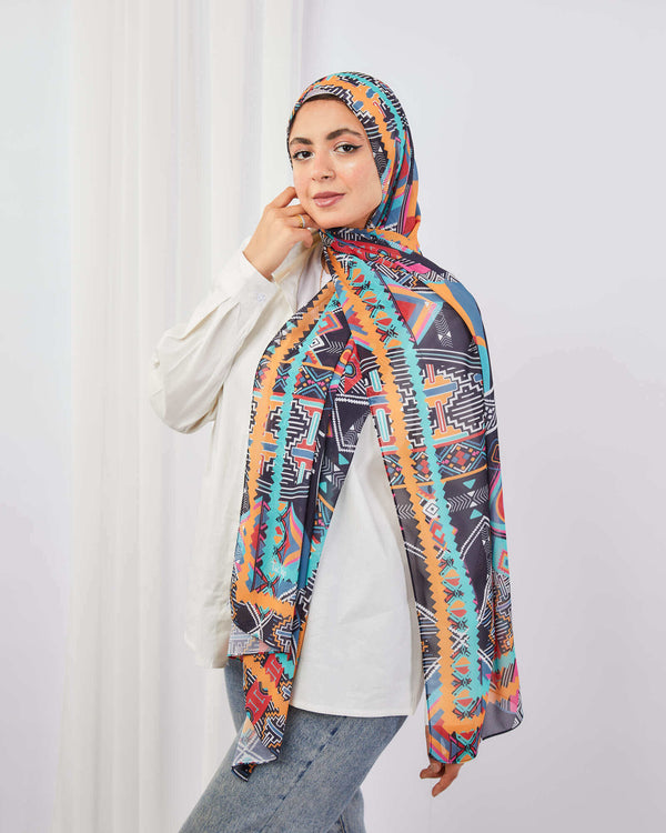 Tie Shop | Chi-Chi Chiffon Scarf | طرحه شيفون| حجاب شيفون	