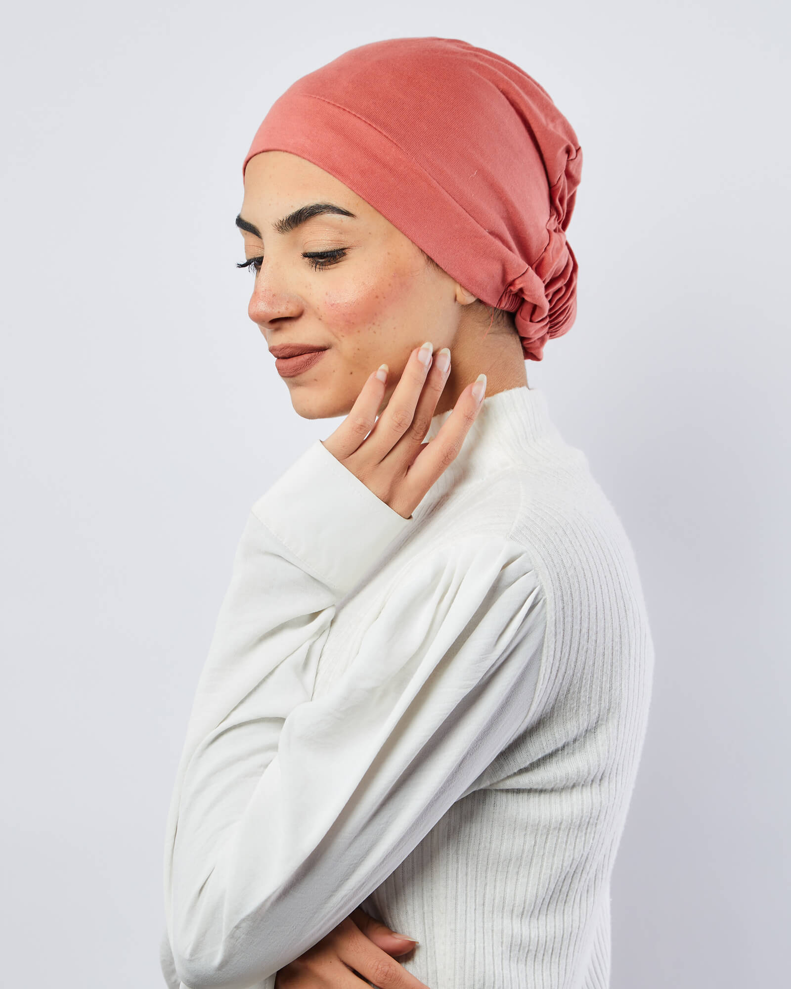 Tie Shop | Cotton Elastic Bonnet | بونية قطن  - بونية 