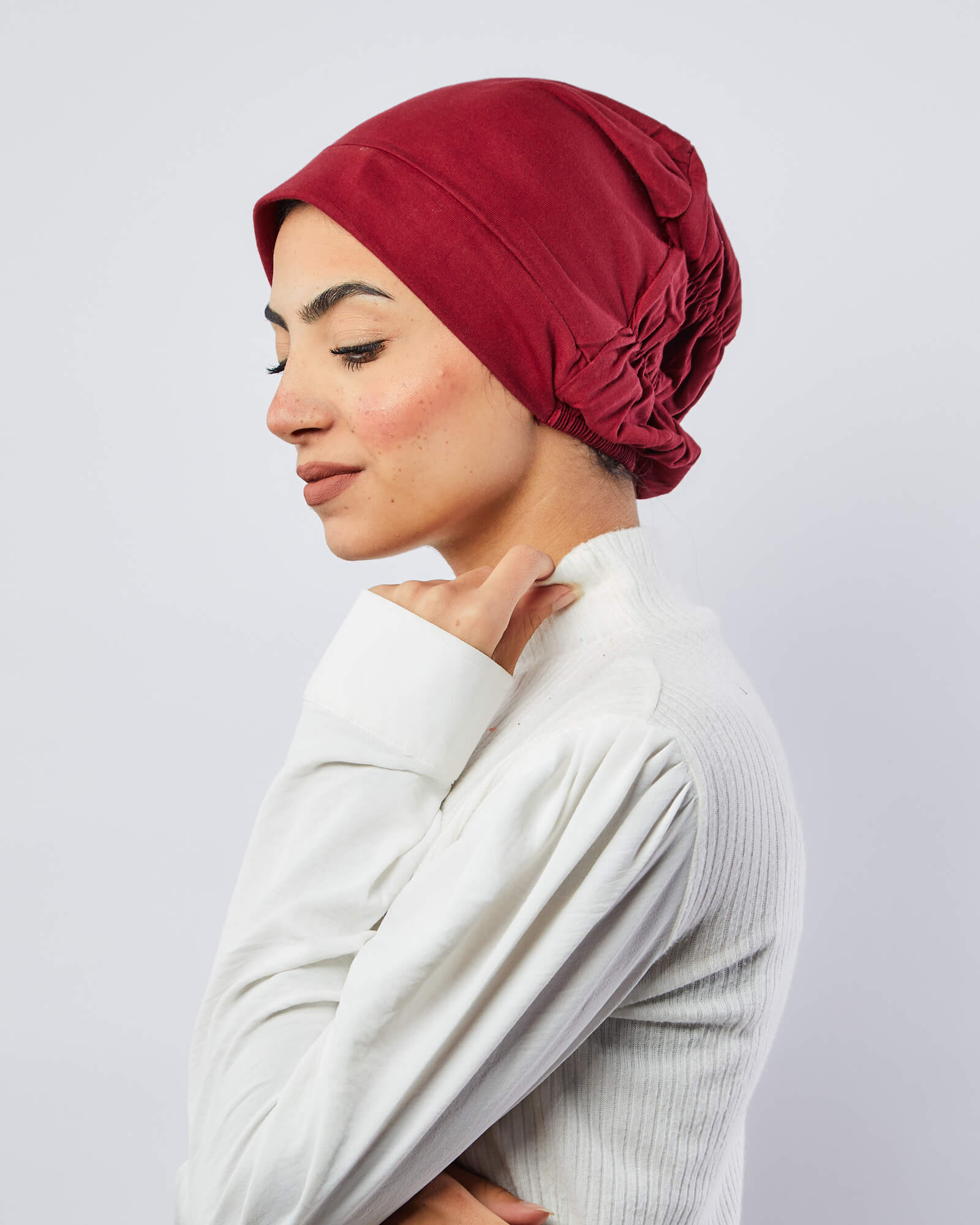 Tie Shop | Cotton Elastic Bonnet | بونية قطن  - بونية 