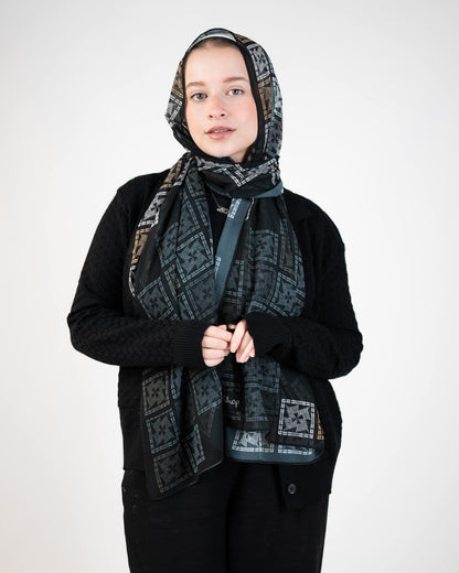 Tie Shop | Chi Chi Chiffon Scarves | Midnight 