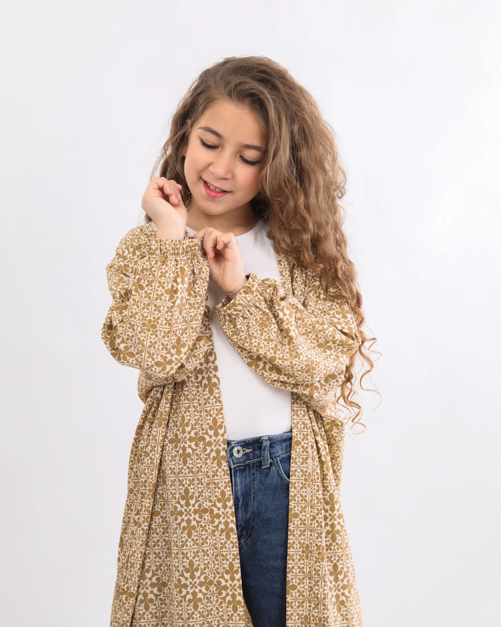 Printed Kaftan Kids قفطان مراكش أطفال