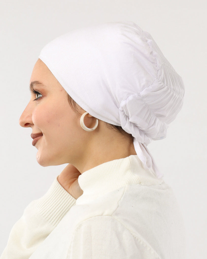 Tie | Soft Bonnet	بونية  دانتيل