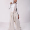 Flaxen Pants - Beige