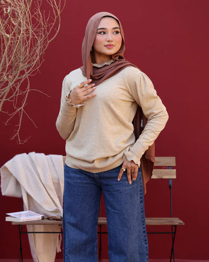 Cozy Ruffle Top