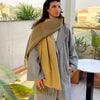 Frosty Shawl - Olive