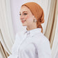 Square Plain Crinkled Chiffon