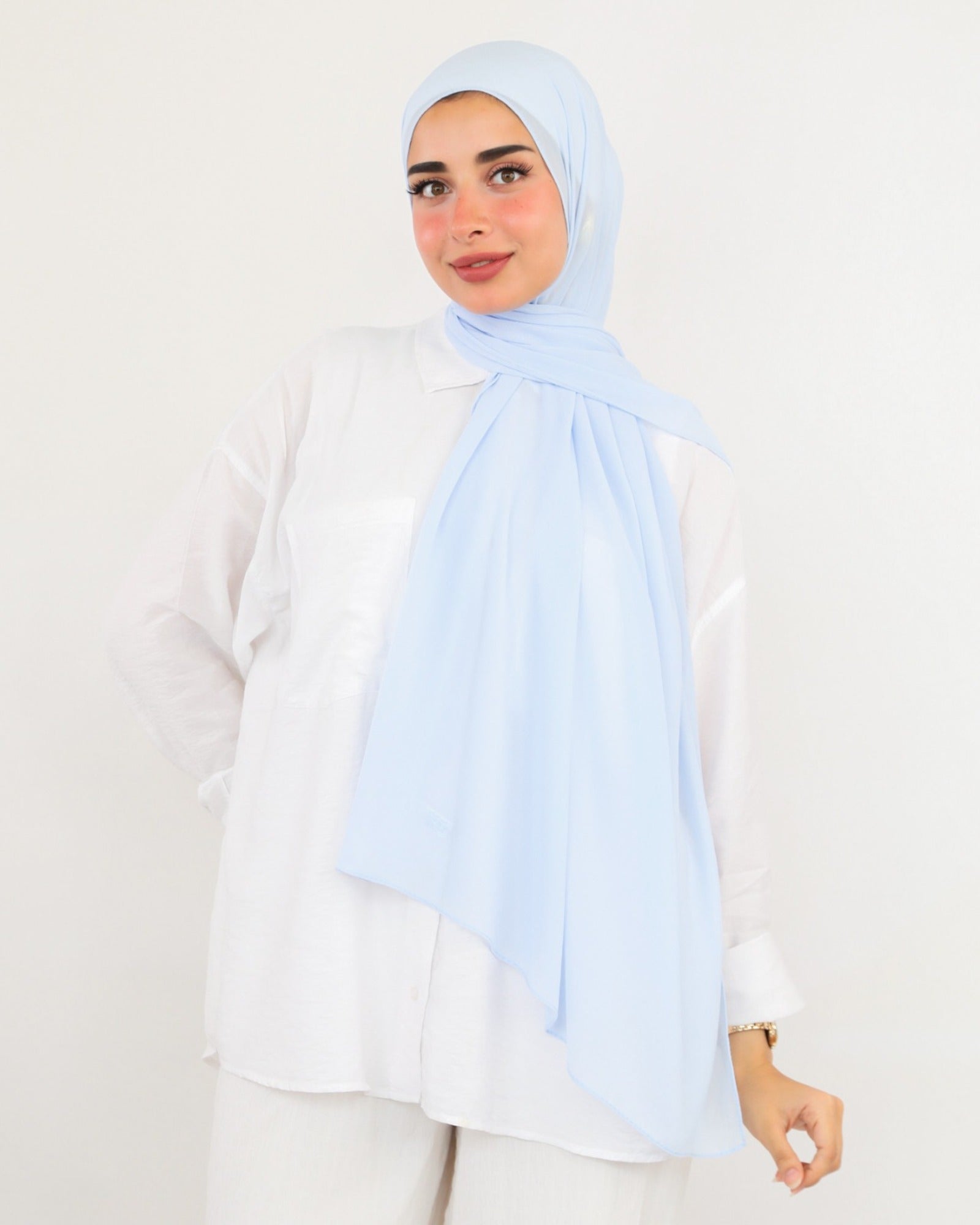 Tie Shop | Aqua Collection | Chiffon Scarf