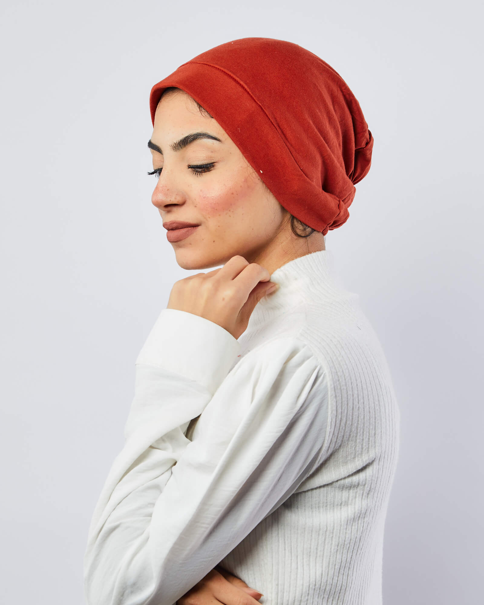 Tie Shop | Cotton Elastic Bonnet | بونية قطن  - بونية 