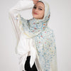 Chi Chi Chiffon - Baby Blue - Light Yellow