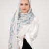 Chi Chi Chiffon - Light Beige - Blue